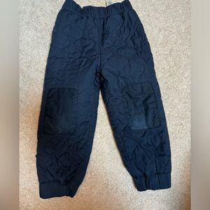 Patagonia Down Pants in Dark Navy - size 4